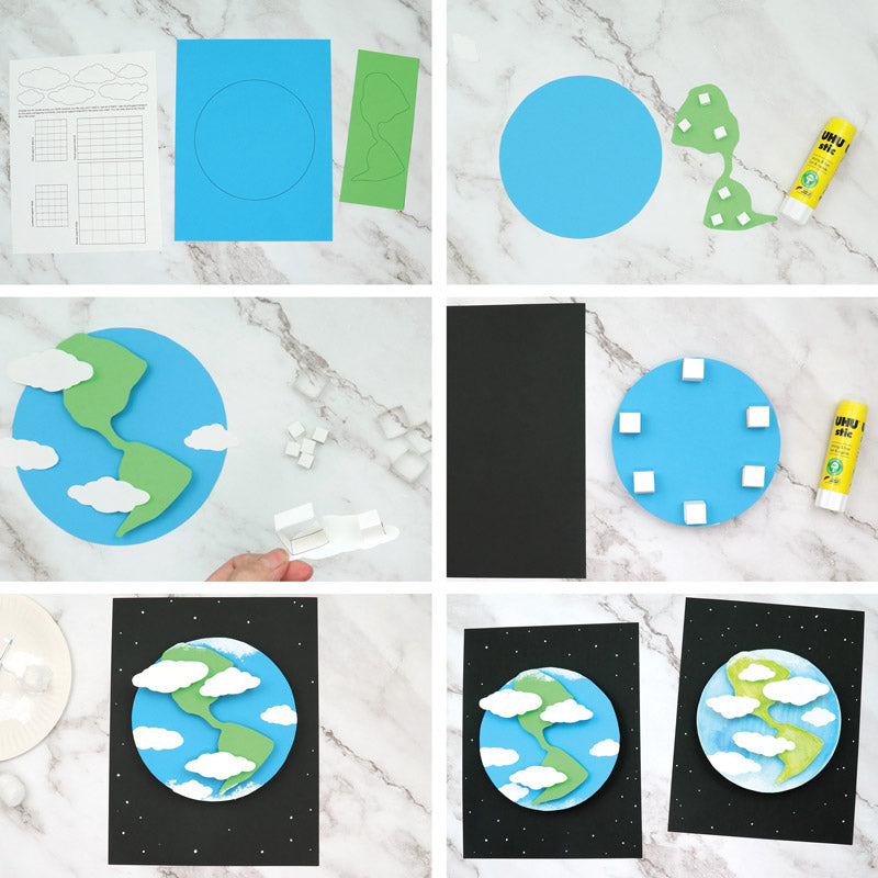 3D Paper Earth