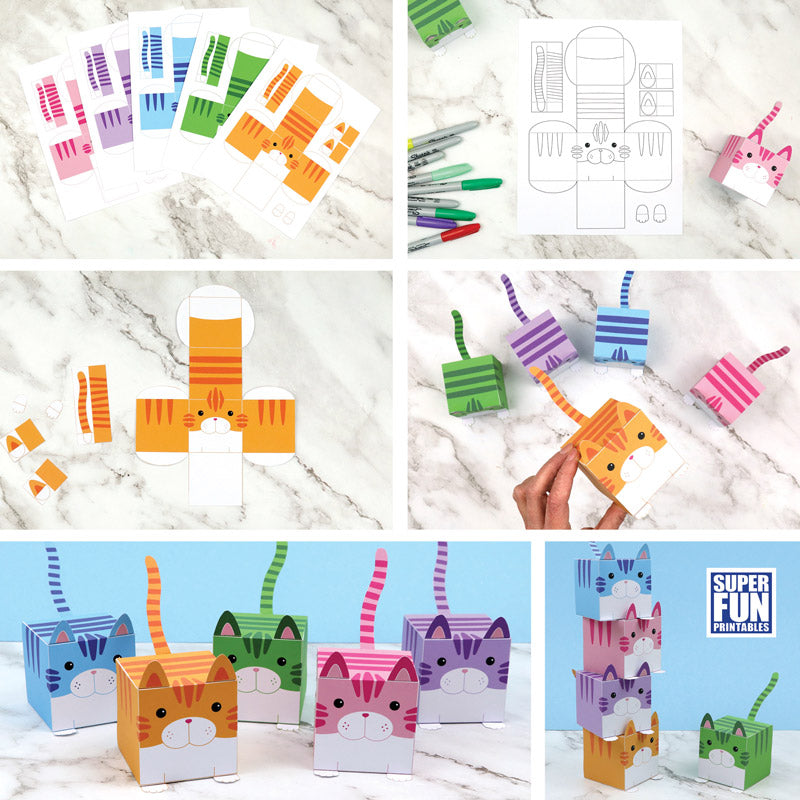 Cat Paper Crafts