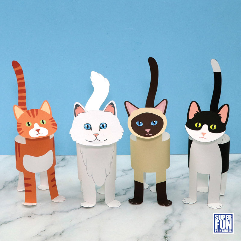 Cat Paper Crafts