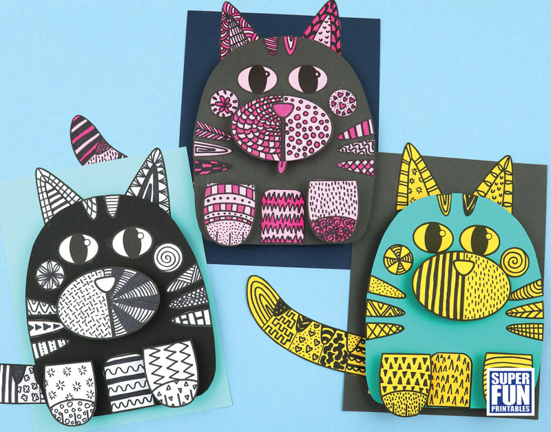 Cat Paper Crafts