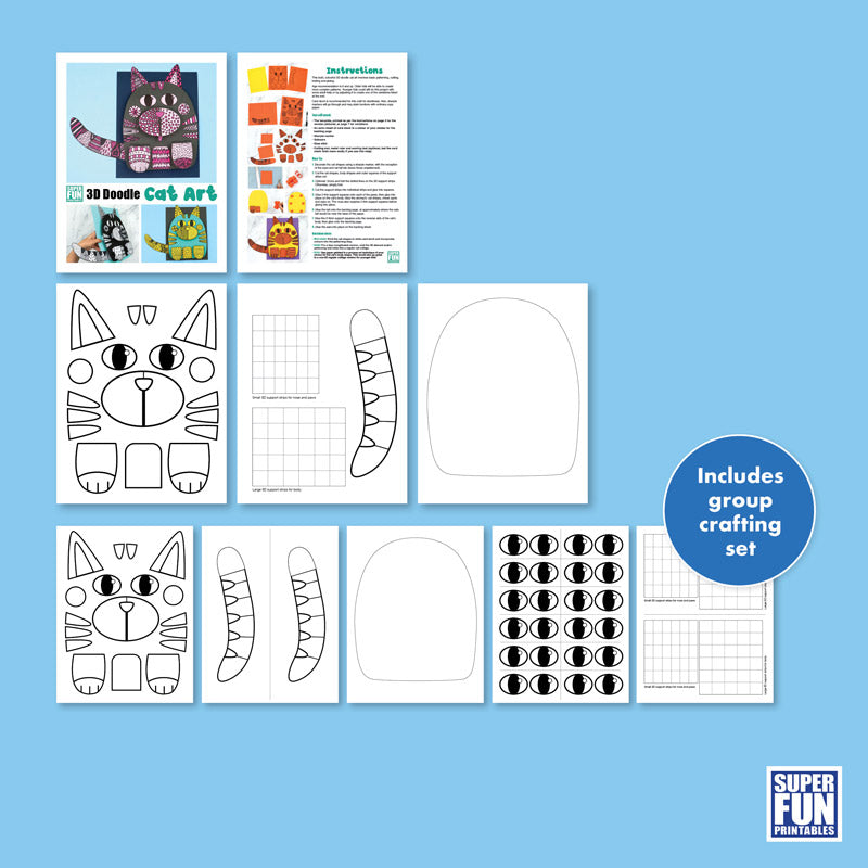 Cat Paper Crafts