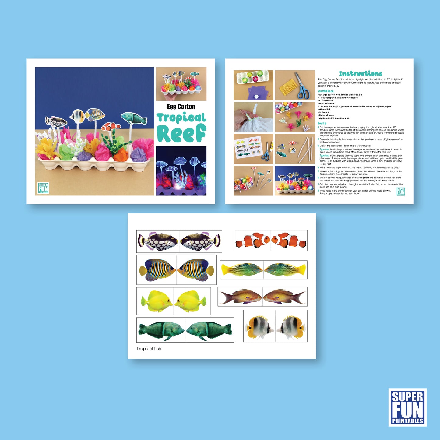 Tropical Reef Craft