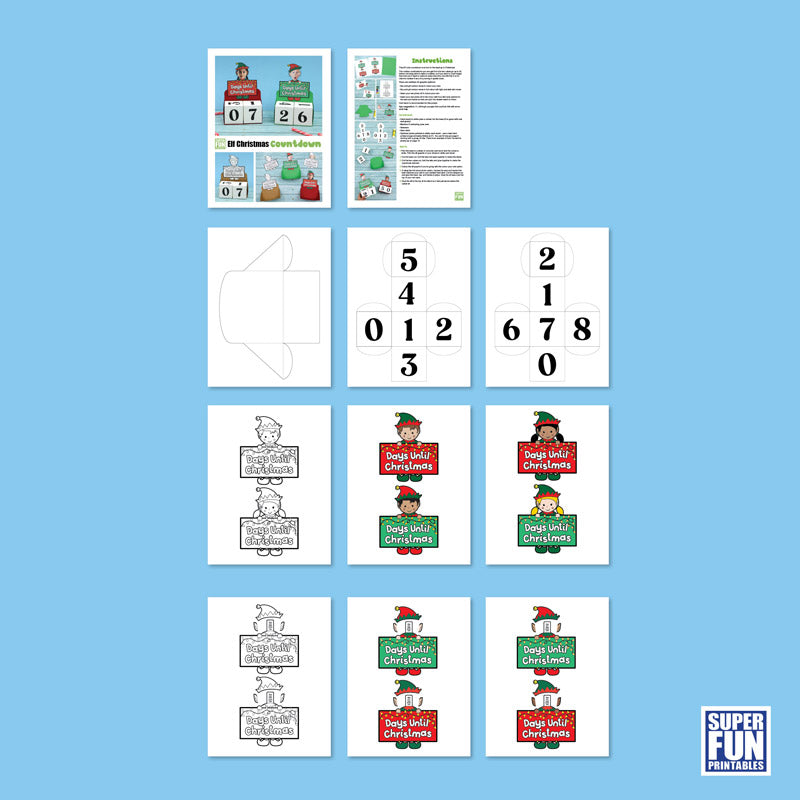 Elf Cube Countdown