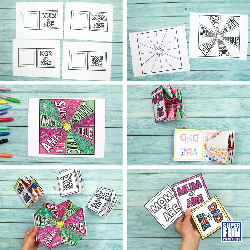Mother's Day/Father's Day Explosion Card