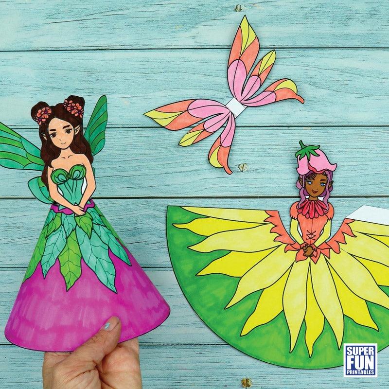 Fairy Paper Dolls
