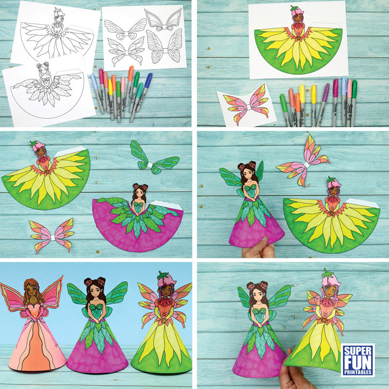 Fairy Paper Dolls