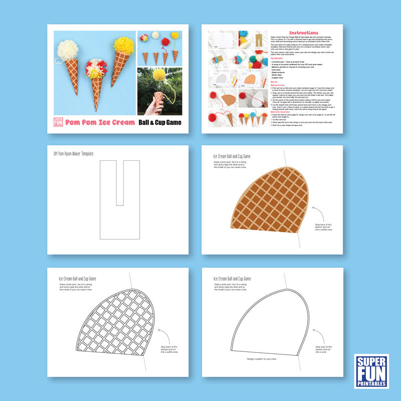 Pom Pom Ice Cream Game