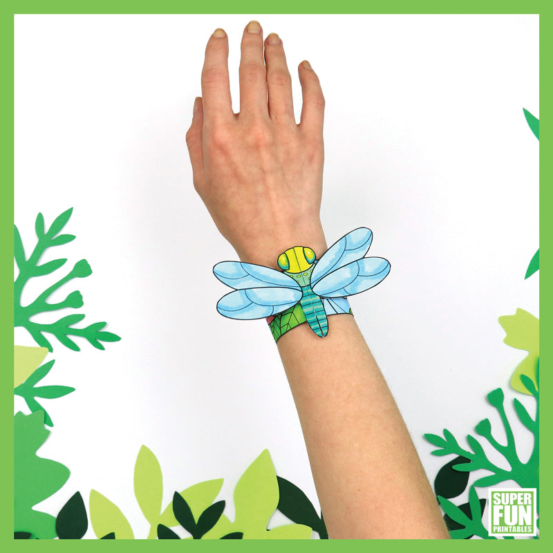 Insect Paper Bracelets