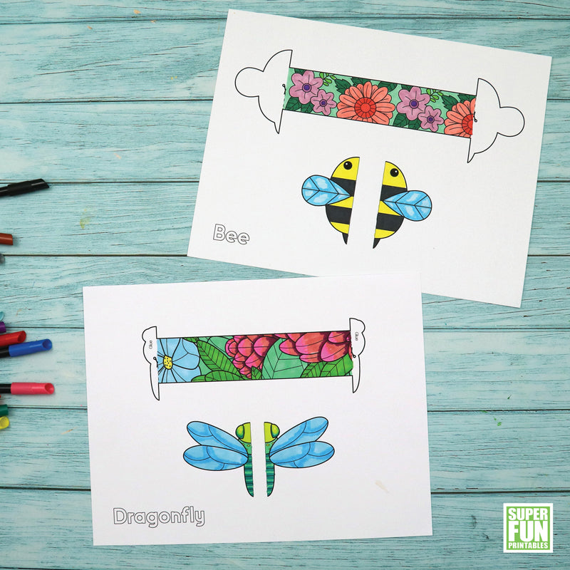Insect Paper Bracelets
