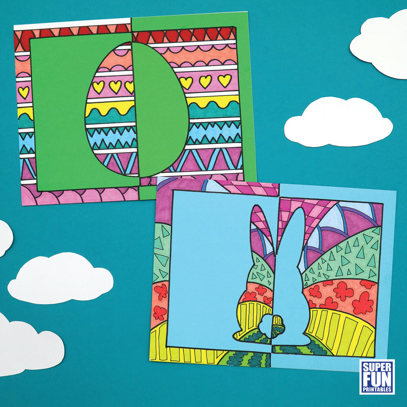 Easter Positive Negative Art