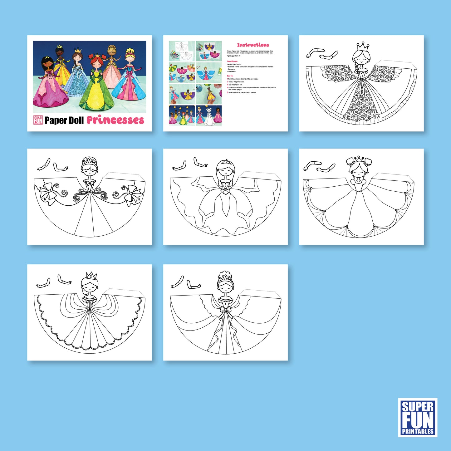 Paper Doll Princesses