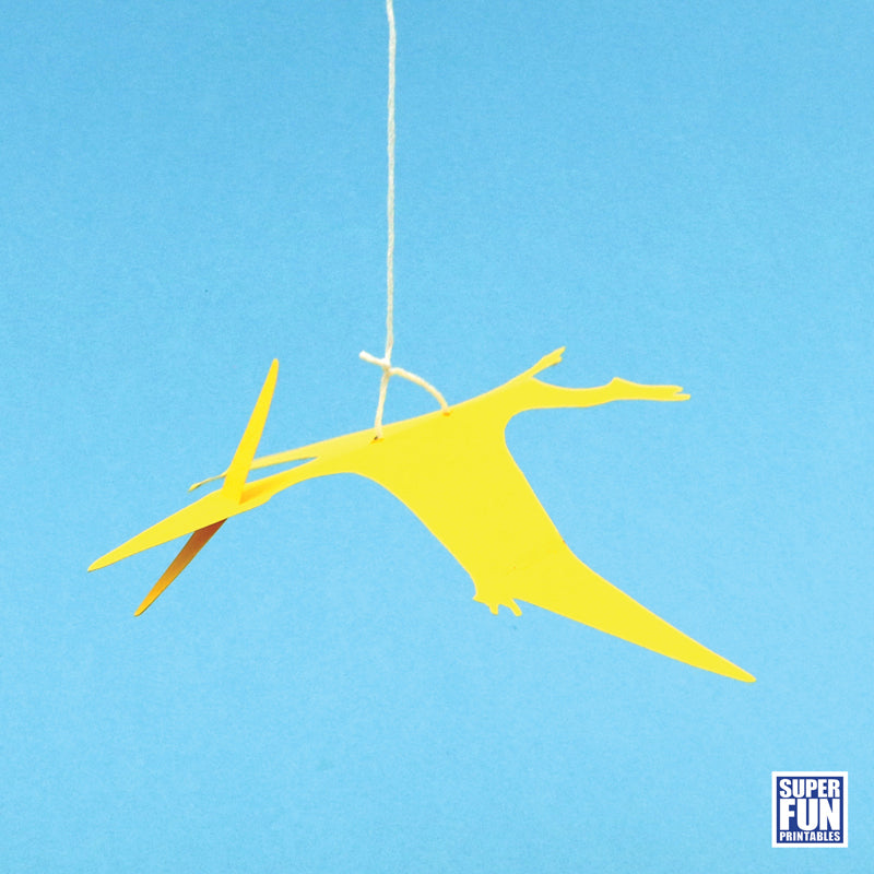 Paper Pterodactyl Puppets