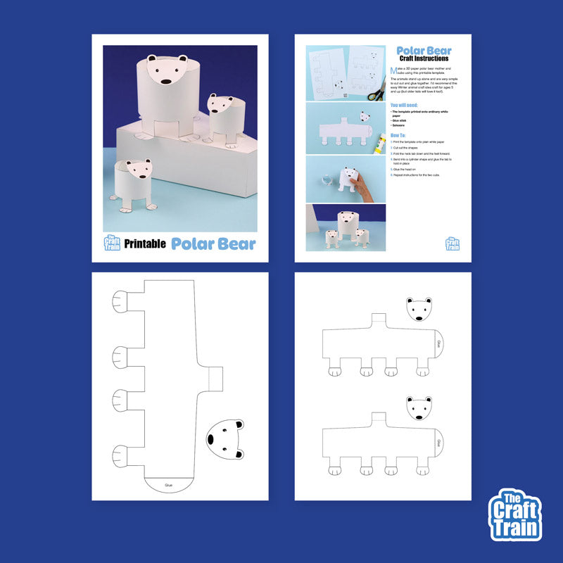 Paper Polar Bear