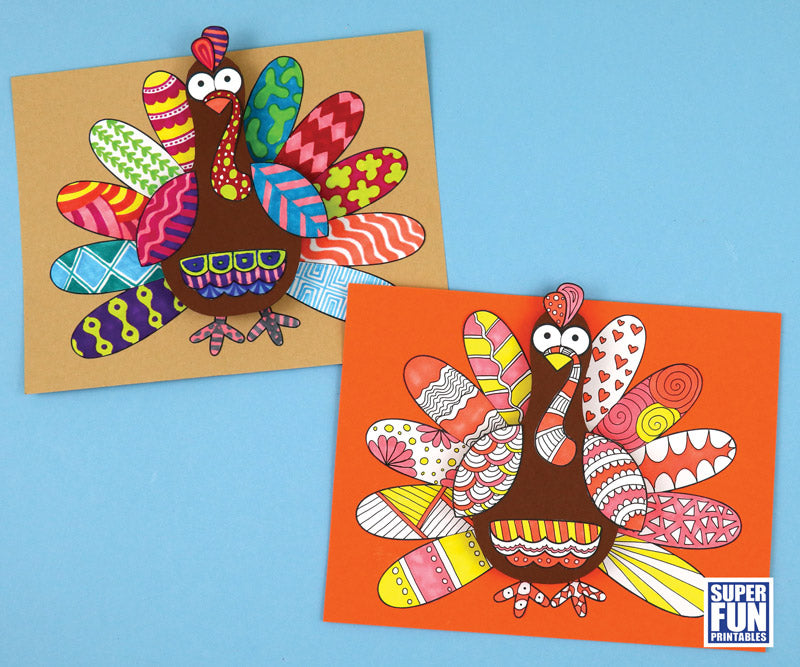 Turkey Pattern Art