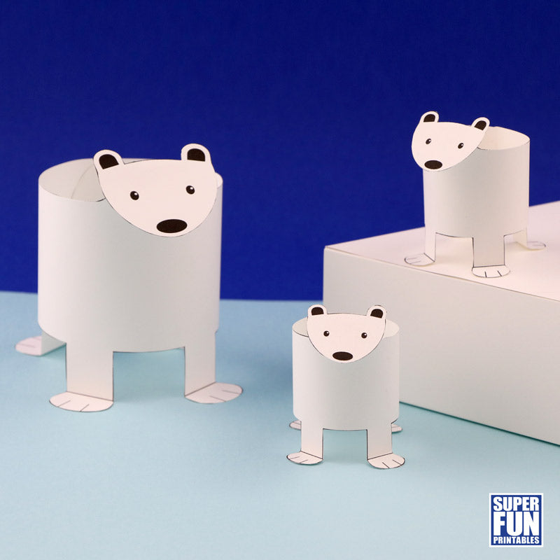 Winter paper craft bundle