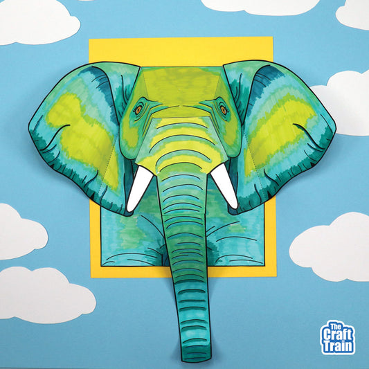 3D Elephant Craft