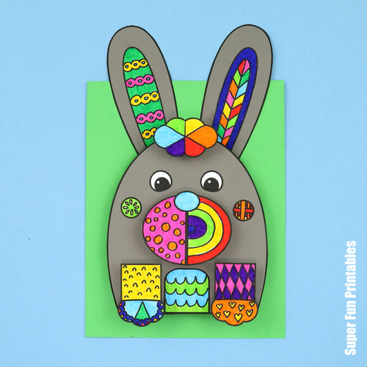 3D Doodle Art Bunny