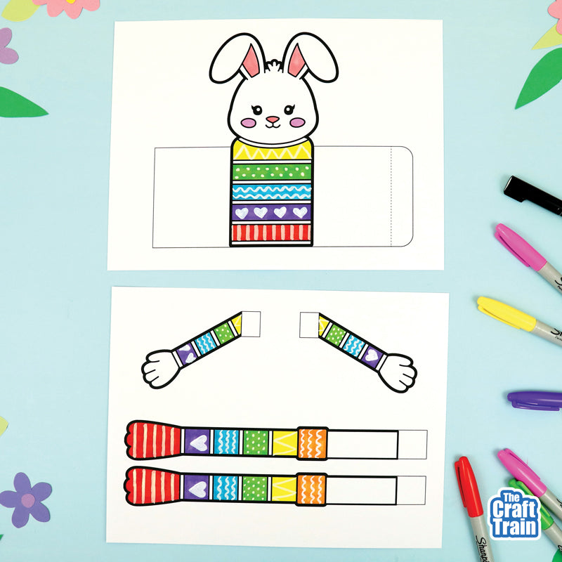 Spring Pattern Art Animals