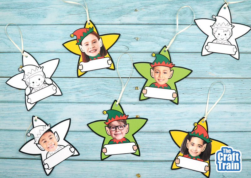 Elf Star Ornament