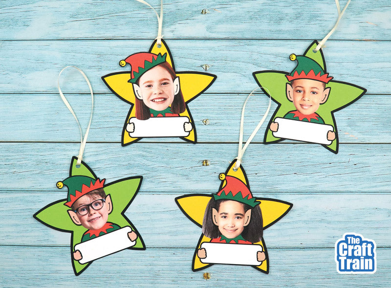 Elf Star Ornament