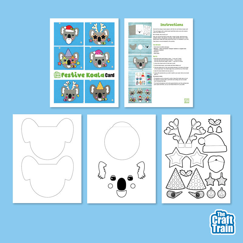 Festive Koala Card