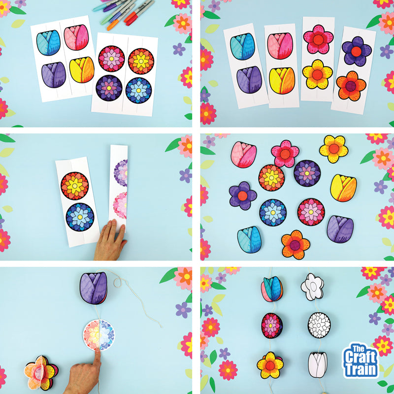 Spinning Flower Decoration