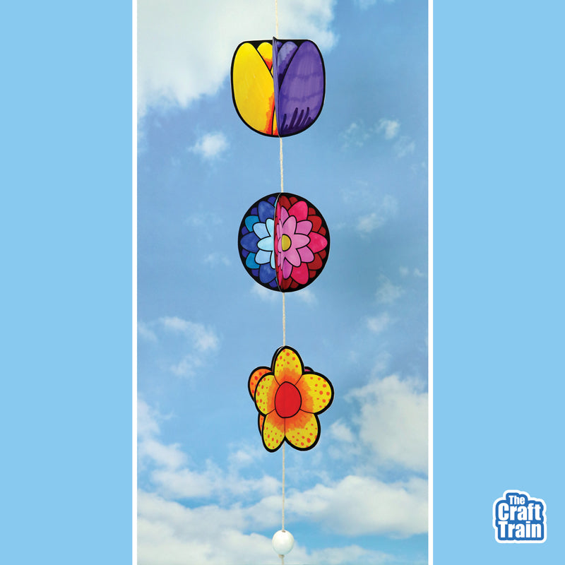 Spinning Flower Decoration