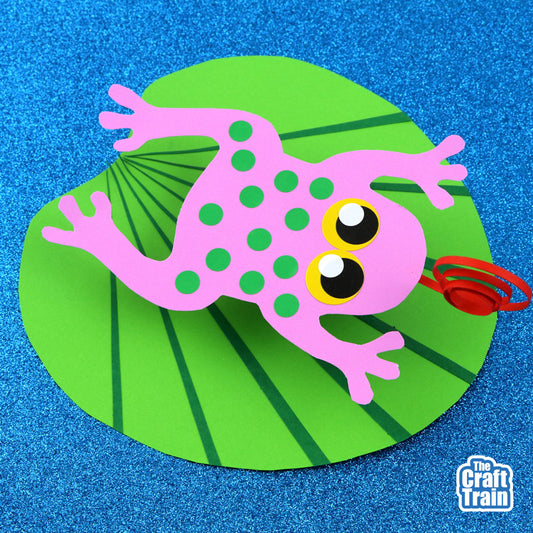 Frog on a Lily Pad