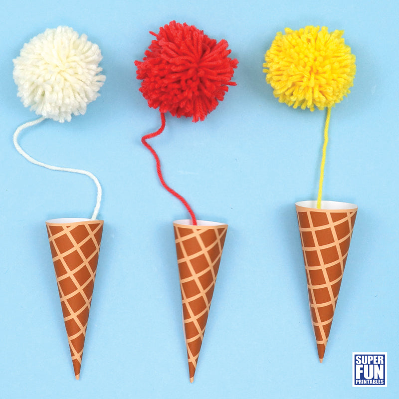 Pom Pom Ice Cream Game