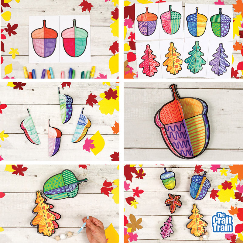 Acorn & Leaf Spinner