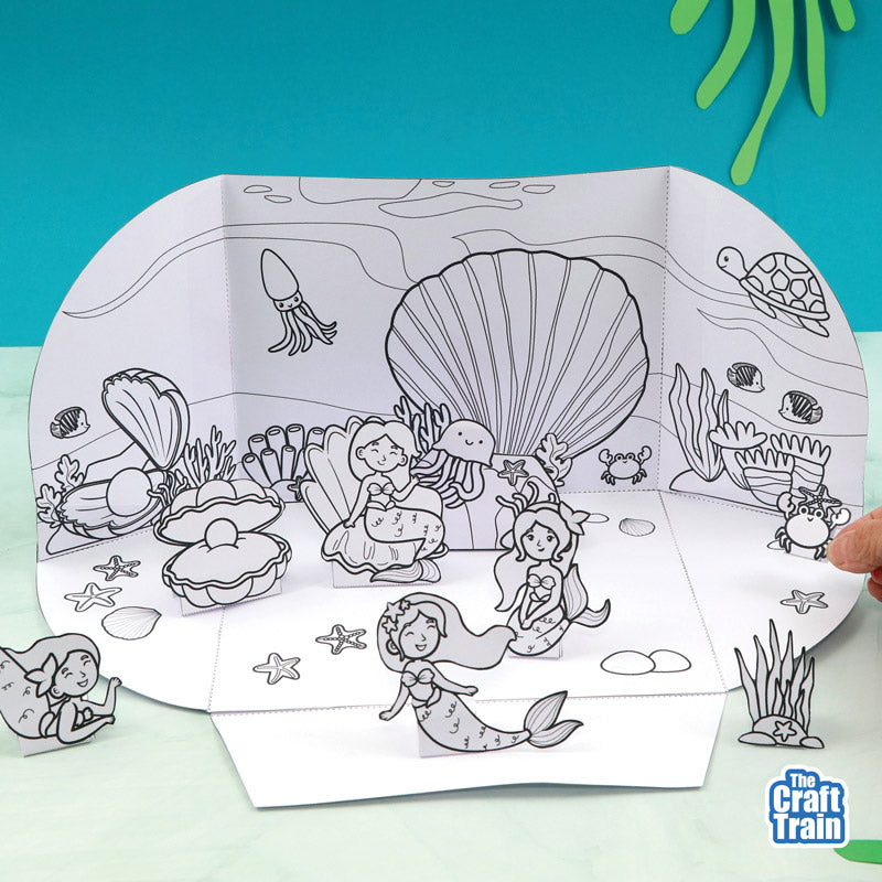 Mermaid Paper Playland