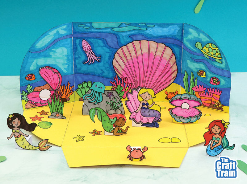 Mermaid Paper Playland