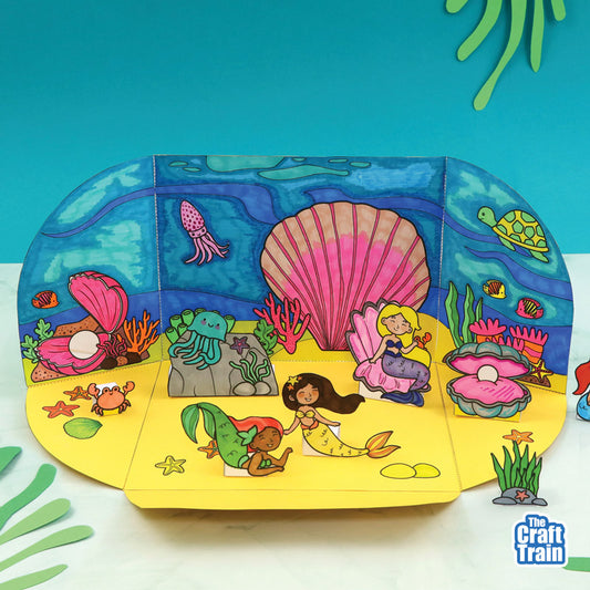 Mermaid Paper Playland