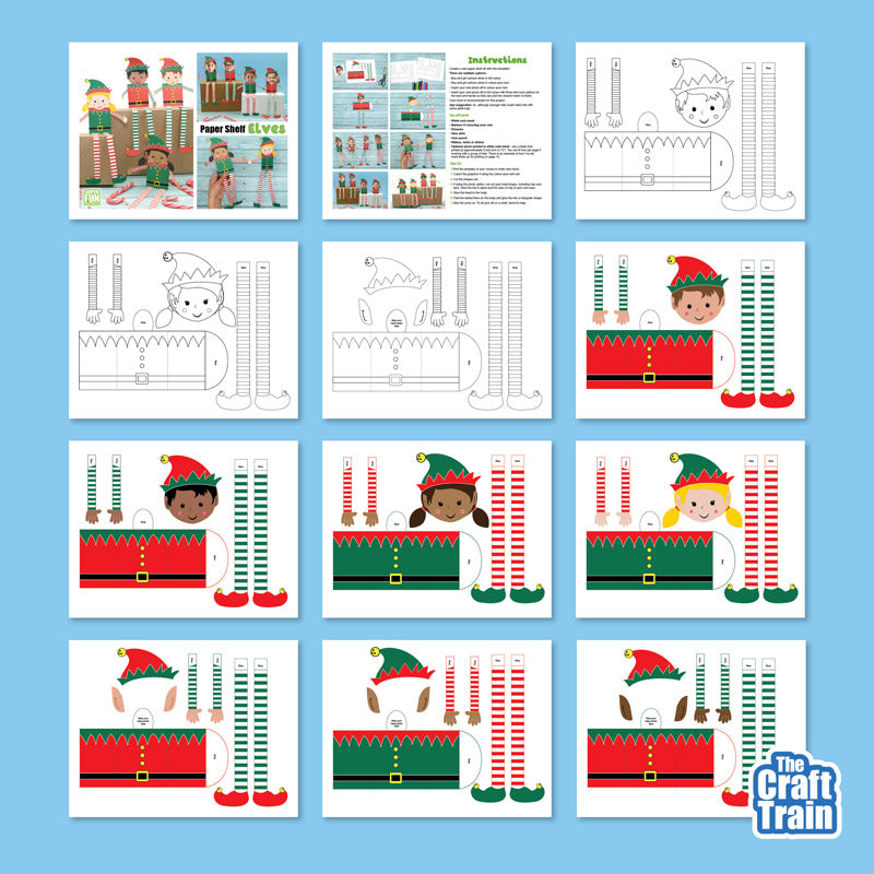 Paper Shelf Elf
