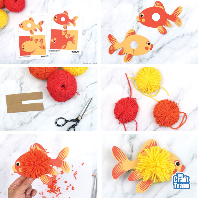 Pom Pom Goldfish