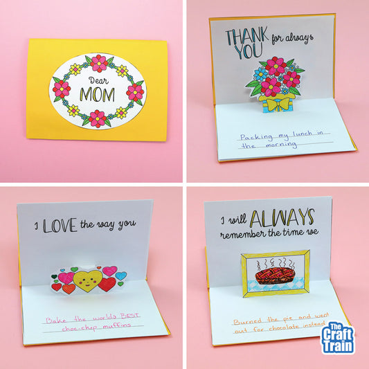 Mothers Day pop up book