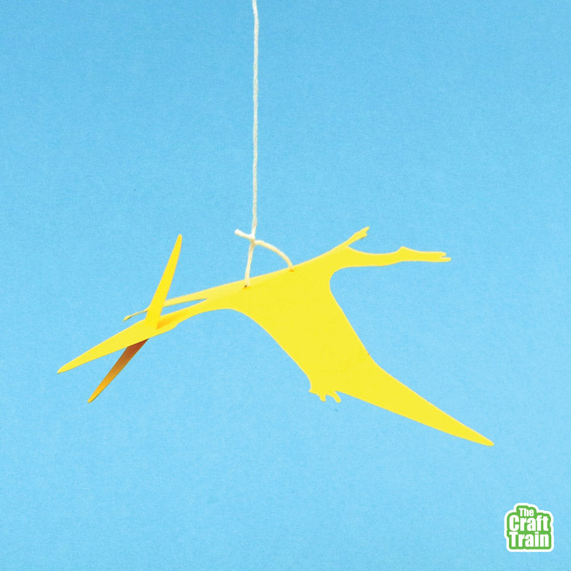 Paper Pterodactyl Puppets