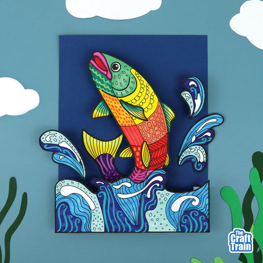 3D Rainbow Trout