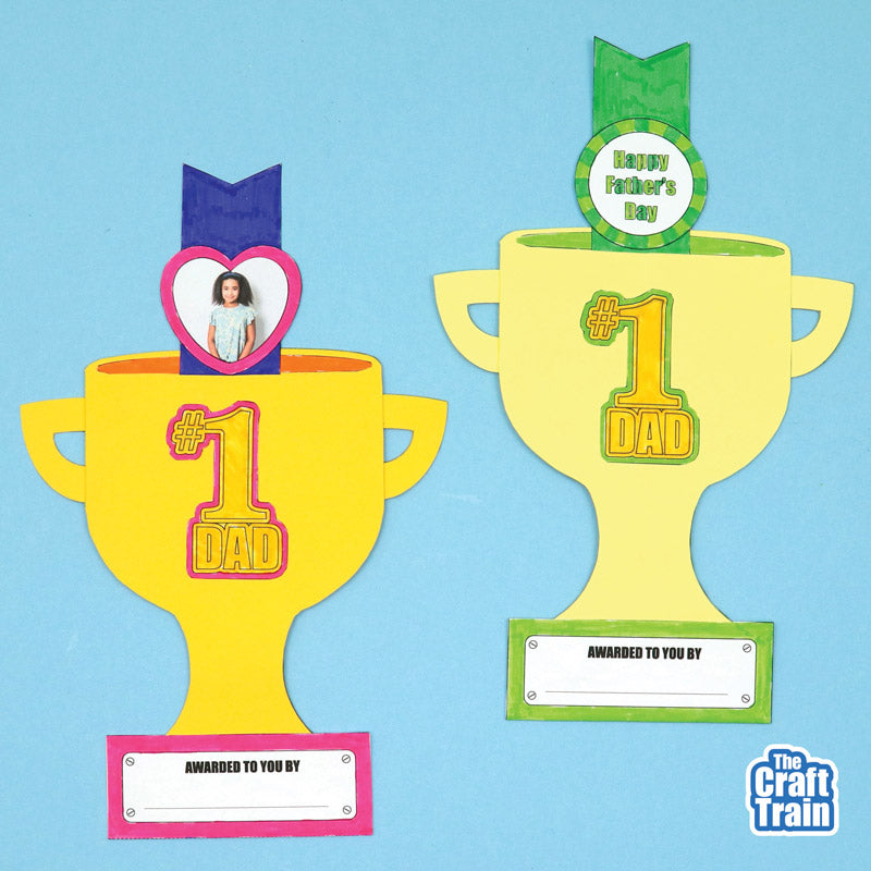 Father's Day Trophy Card