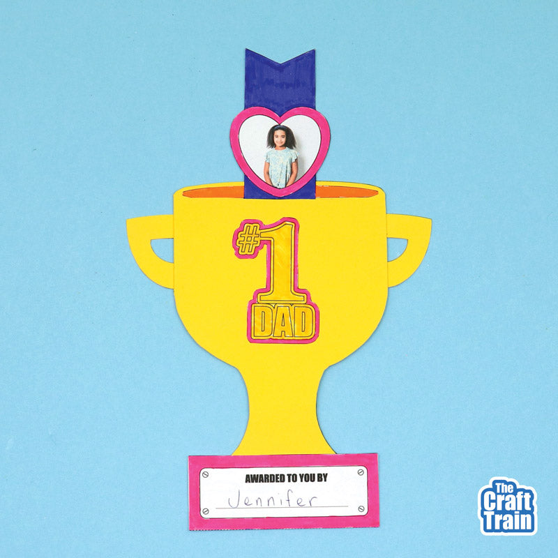 Father's Day Trophy Card