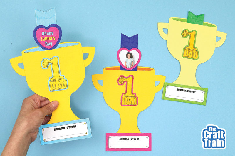 Father's Day Trophy Card