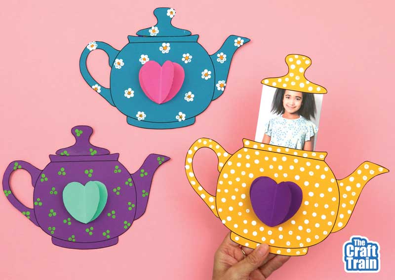 Teapot Mother's Day Card