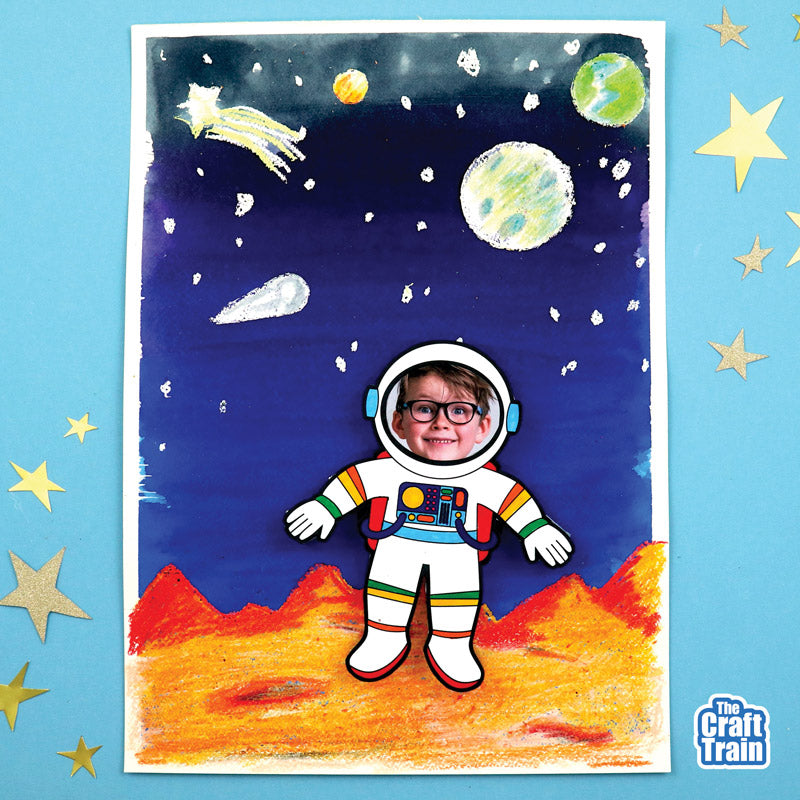 Astronaut Space Art