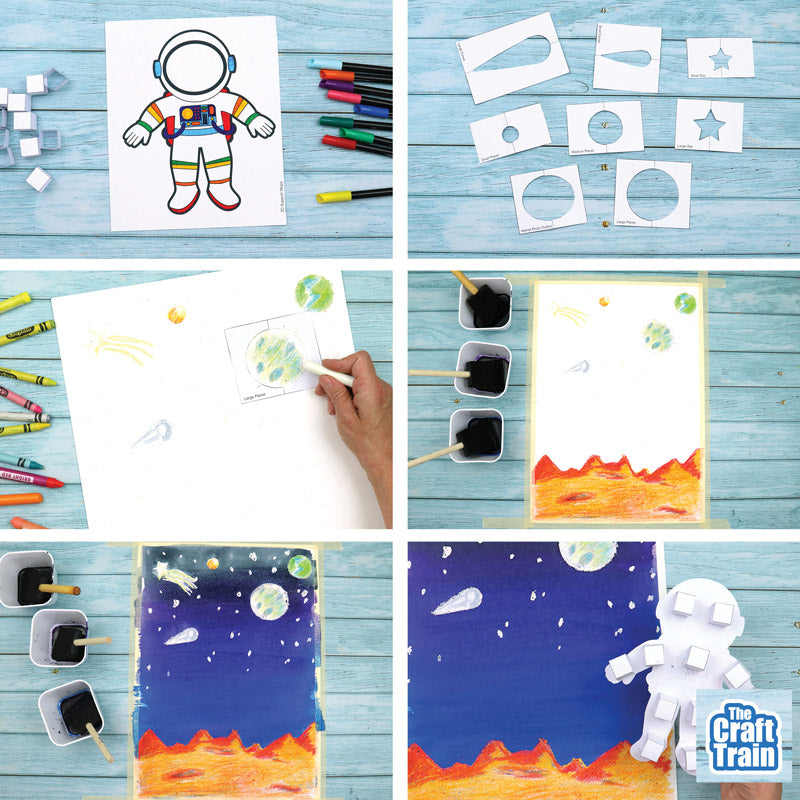 Astronaut Space Art