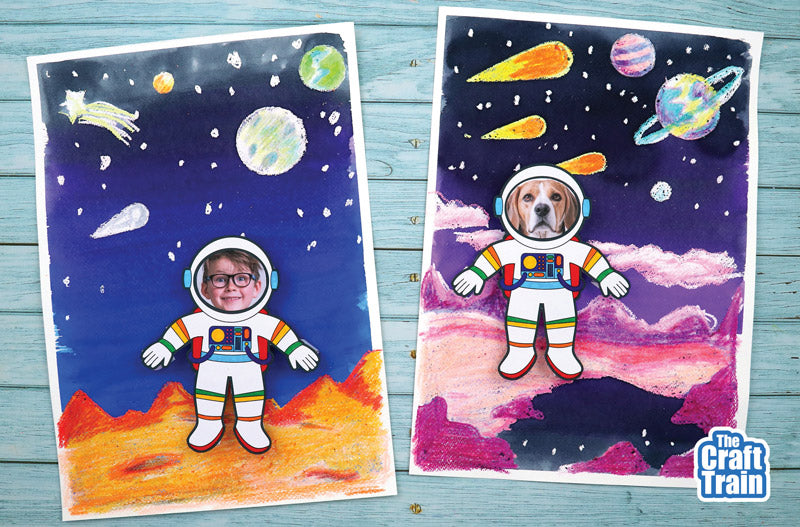 Astronaut Space Art