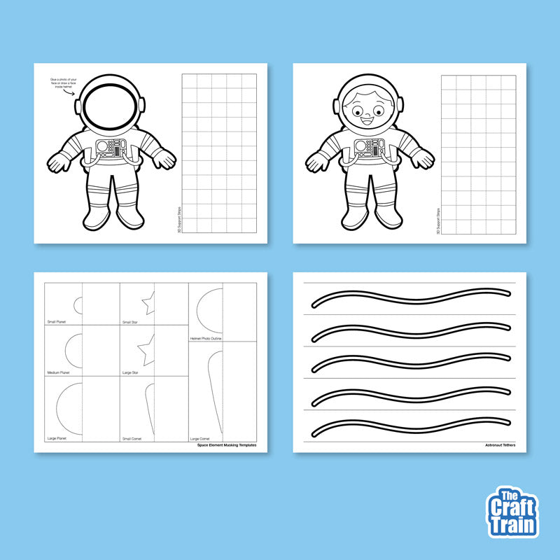 Astronaut Space Art
