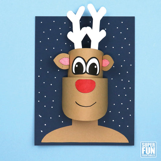 3D Reindeer character portrait