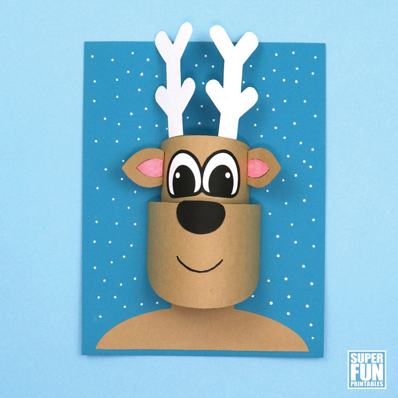 3D Reindeer character portrait