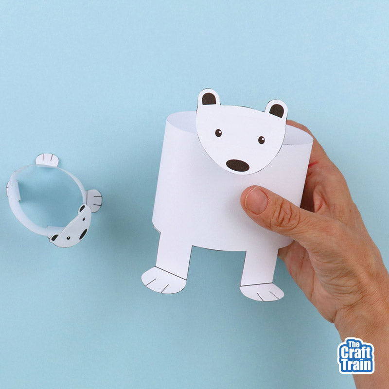 Paper Polar Bear