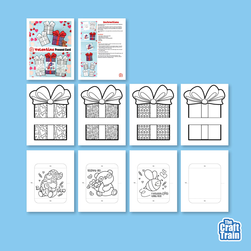 Valentine's Day Present Card